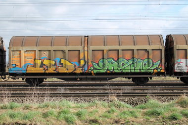 Graffiti Train - Photo by 505er