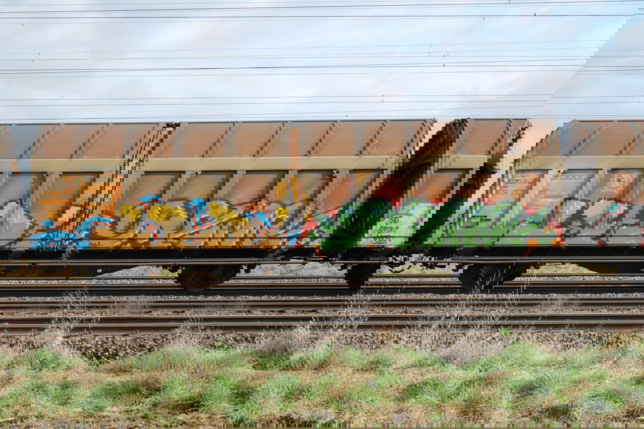 Graffiti Train - Photo by 505er