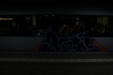 Graffiti Train - Photo by 505er - Bek