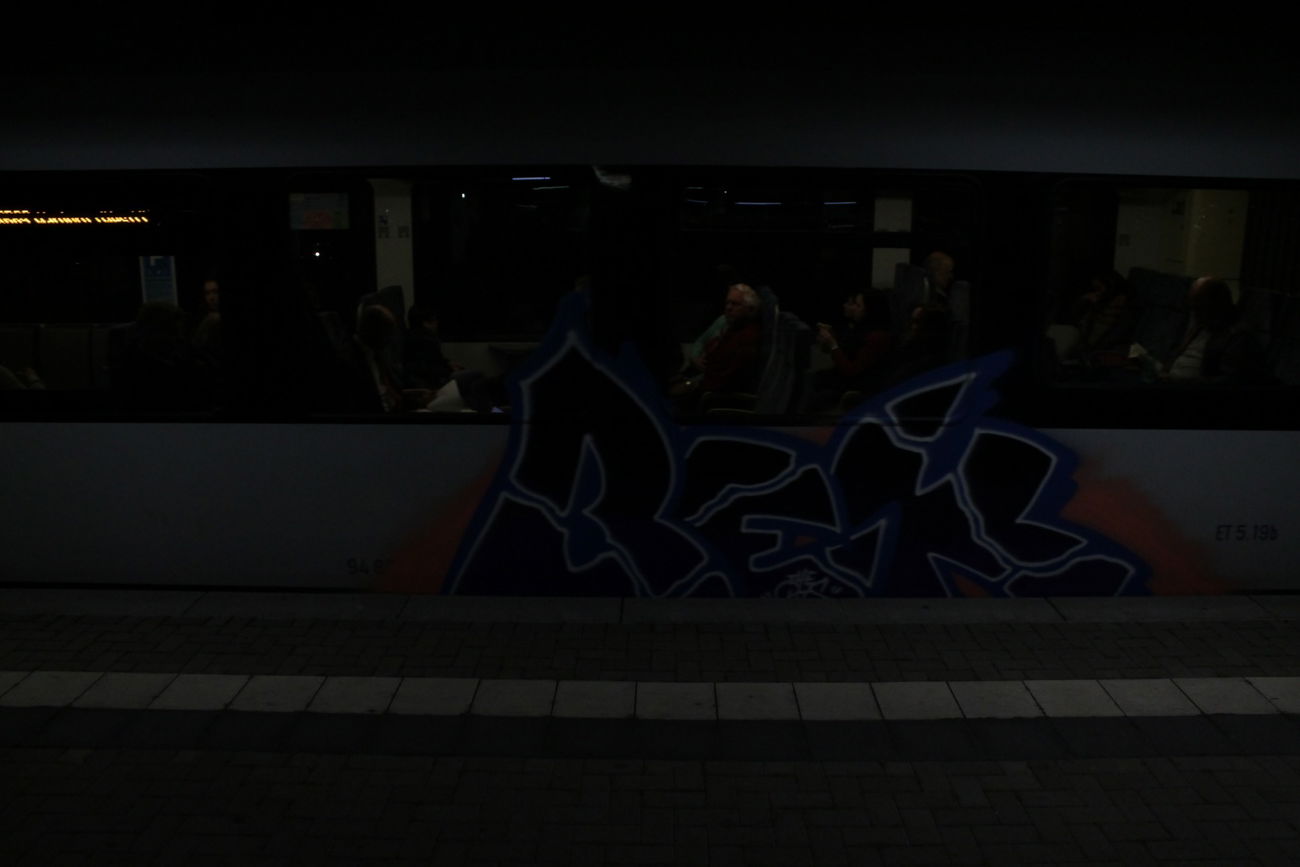 Graffiti Train - Photo by 505er - Bek