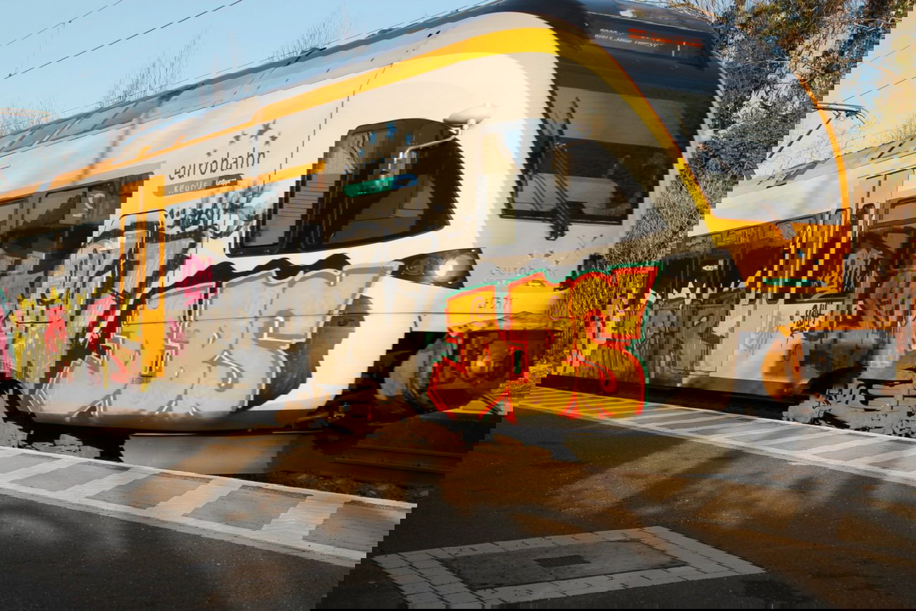 Graffiti Train - Photo by 505er - dbs, smew