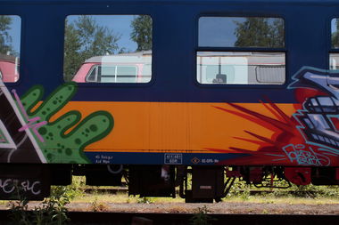 Graffiti Train - Photo by 505er