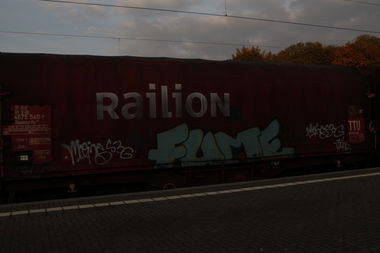 Graffiti Train - Photo by 505er - Meins536, Fume