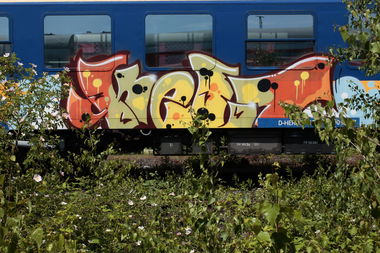 Graffiti Train - Photo by 505er - kelt