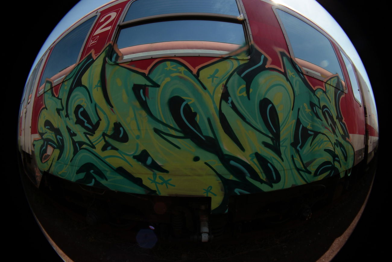 Graffiti Train - Photo by 505er