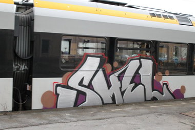 Graffiti Train - Photo by 505er - Shel