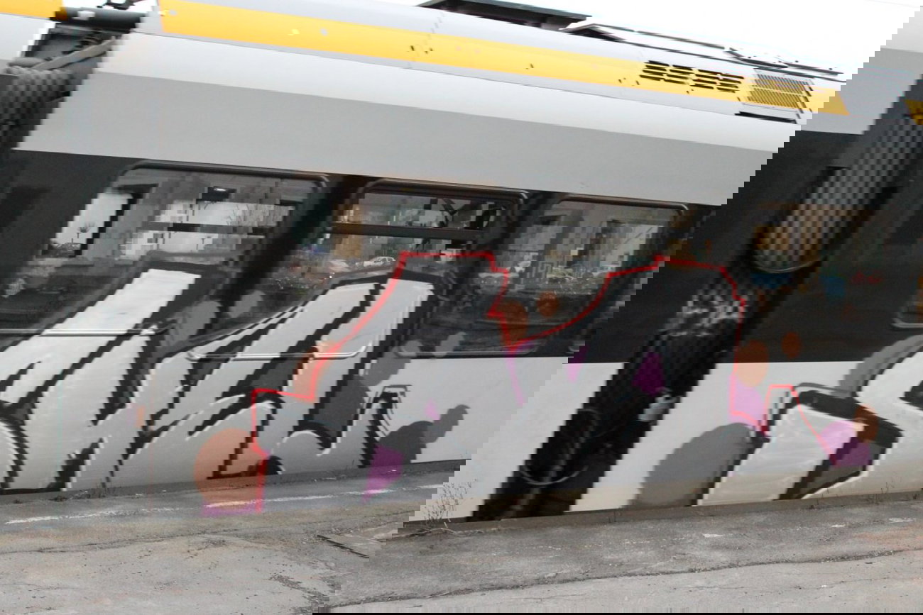 Graffiti Train - Photo by 505er - Shel