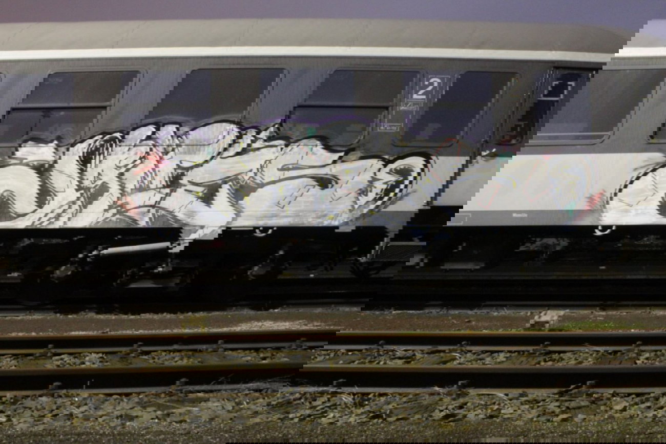 Graffiti Train - Photo by 505er - james