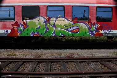 Graffiti Train - Photo by 505er - ais