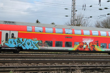 Graffiti Train - Photo by 505er - olymp, sif