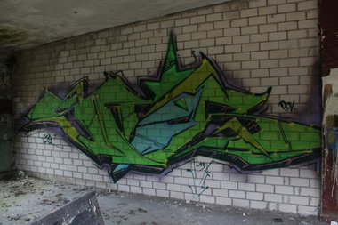 Graffiti Wall - Photo by 505er - scib, dcv