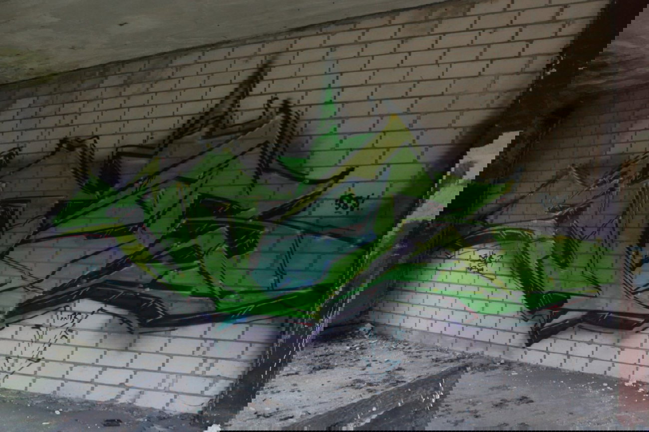 Graffiti Wall - Photo by 505er - scib, dcv