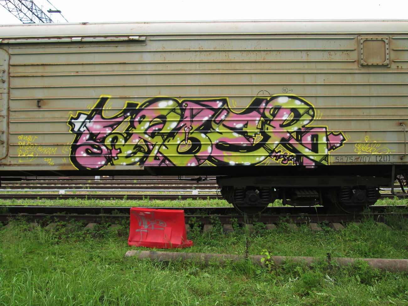 Graffiti Train - Photo by 5483r143 - fr8, fr8graffiti (2016)