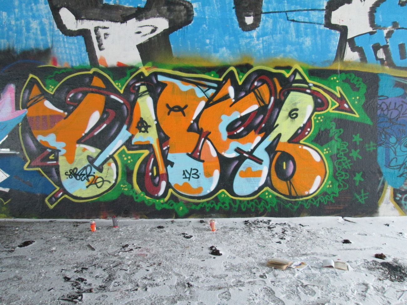Graffiti Wall - Photo by 5483r143 (2013)