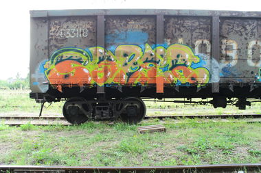 Graffiti Train - Photo by 5483r143 - freight (2017)
