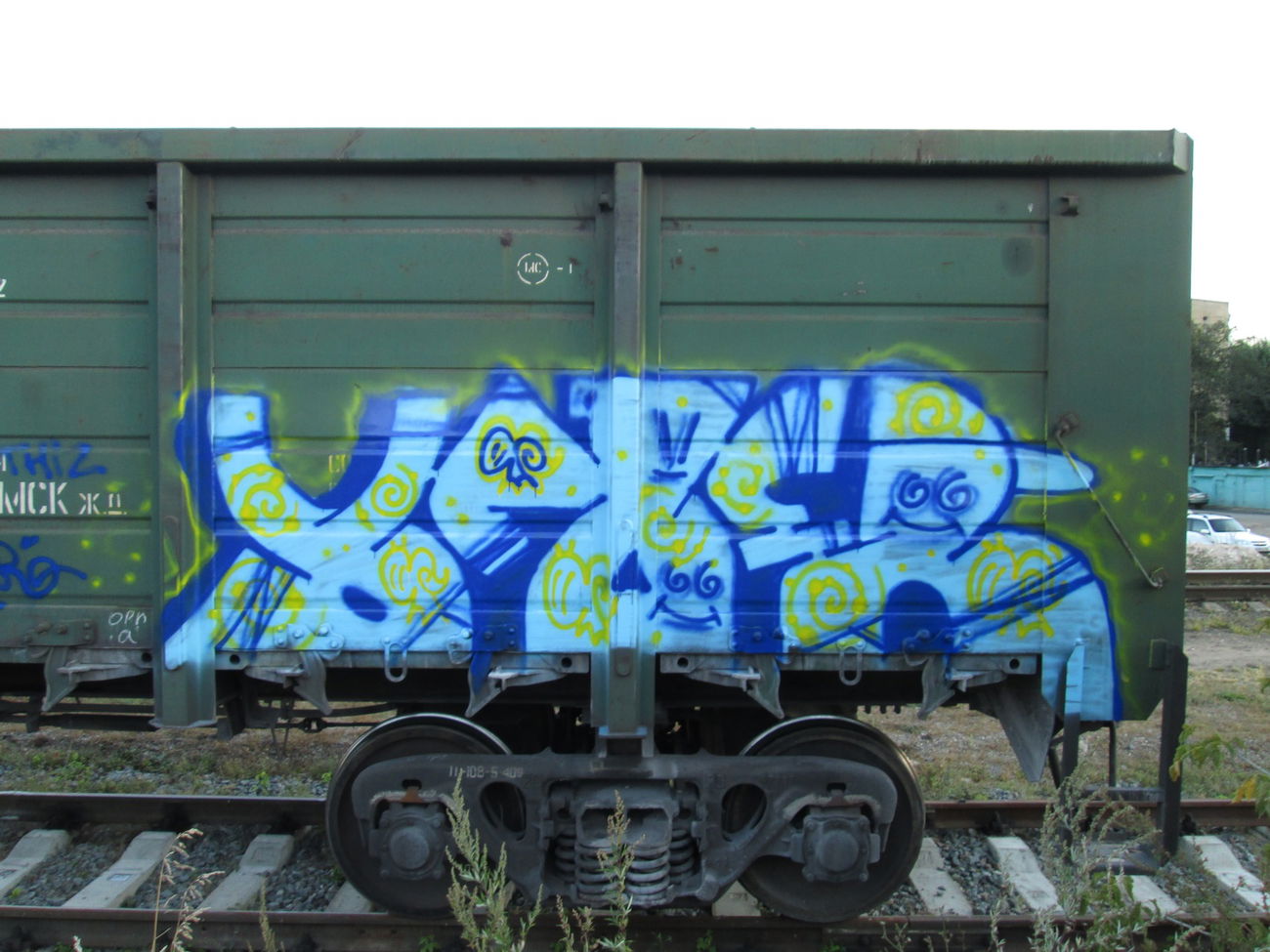 Graffiti Train - Photo by 5483r143 - freight (2015)