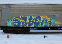 Graffiti Train - Photo by 5483r143 - freight (2019)
