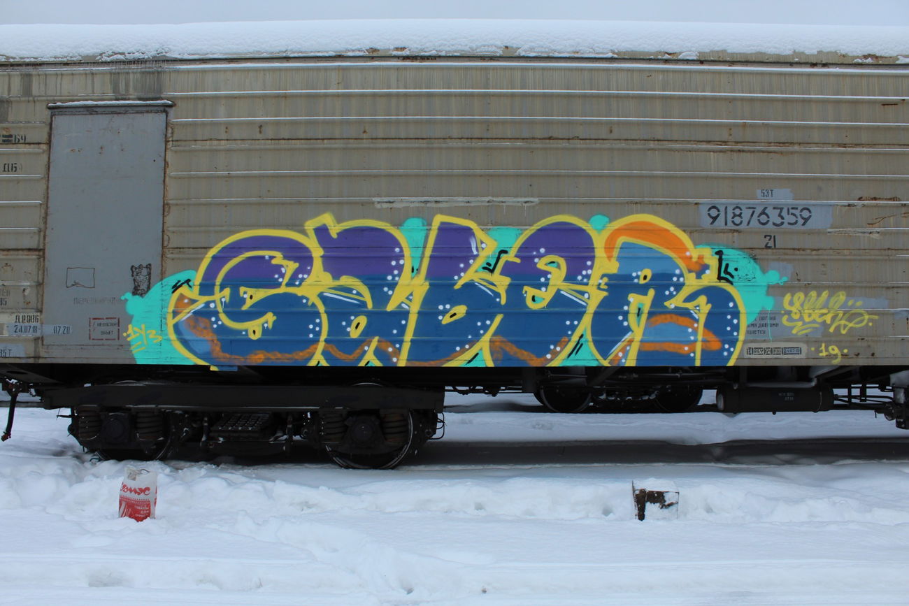 Graffiti Train - Photo by 5483r143 - freight (2019)