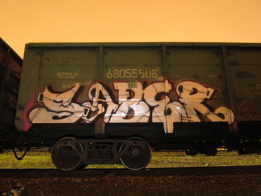 Graffiti Train - Photo by 5483r143 - freight (2016)