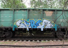 Graffiti Train - Photo by 5483r143 - fr8, freight_train_graffiti, freight (2024)