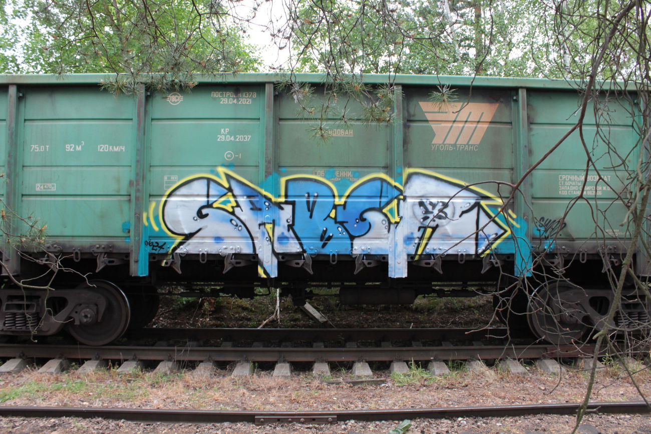 Graffiti Train - Photo by 5483r143 - fr8, freight_train_graffiti, freight (2024)