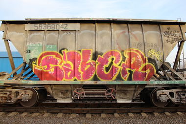 Graffiti Train - Photo by 5483r143 - freight (2018)