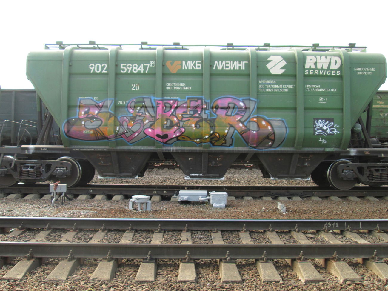 Graffiti Train - Photo by 5483r143 - freight (2016)
