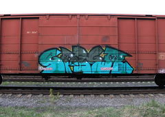 Graffiti Train - Photo by 5483r143 - freight, fr8 (2022)