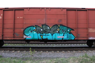 Graffiti Train - Photo by 5483r143 - freight, fr8 (2022)