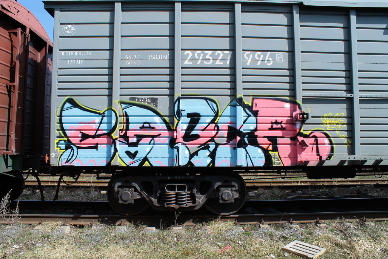 Graffiti Train - Photo by 5483r143 - freight (2017)