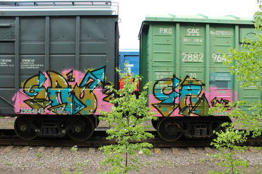 Graffiti Train - Photo by 5483r143 - freight (2019)