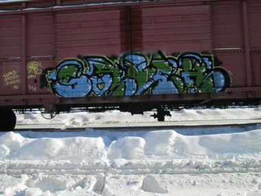 Graffiti Train - Photo by 5483r143 - freight (2018)