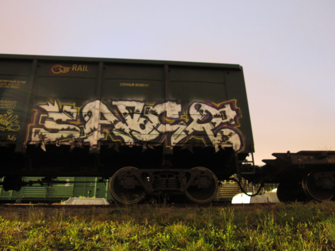 Graffiti Train - Photo by 5483r143 - freight (2016)
