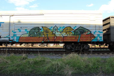 Graffiti Train - Photo by 5483r143 - fr8, fr8graffiti (2016)
