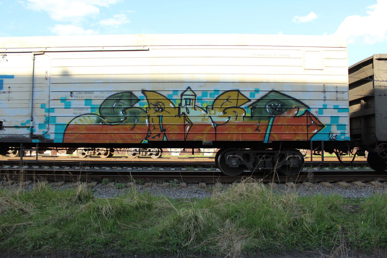 Graffiti Train - Photo by 5483r143 - fr8, fr8graffiti (2016)