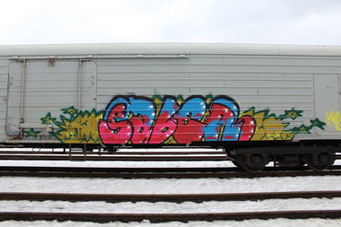 Graffiti Train - Photo by 5483r143 - fr8, fr8graffiti (2016)