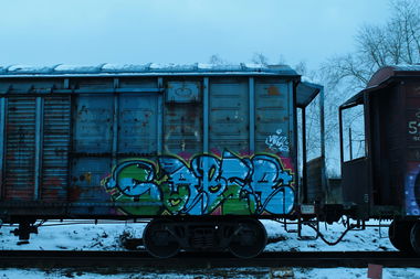 Graffiti Train - Photo by 5483r143 - freight (2017)