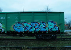 Graffiti Train - Photo by 5483r143 - freight (2017)