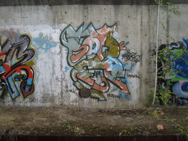Graffiti Wall - Photo by 5483r143 (2014)