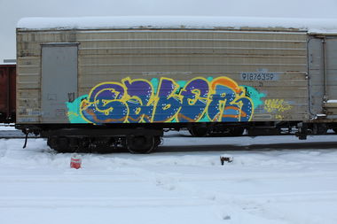 Graffiti Train - Photo by 5483r143 - fr8, fr8graffiti (2016)