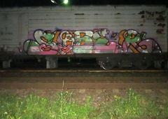 Graffiti Train - Photo by 5483r143 - freight (2016)