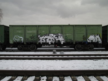 Graffiti Train - Photo by 5483r143 - freight (2015)