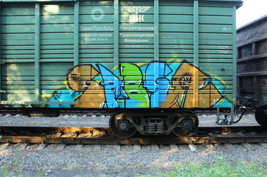 Graffiti Train - Photo by 5483r143 - freight, fr8 (2021)