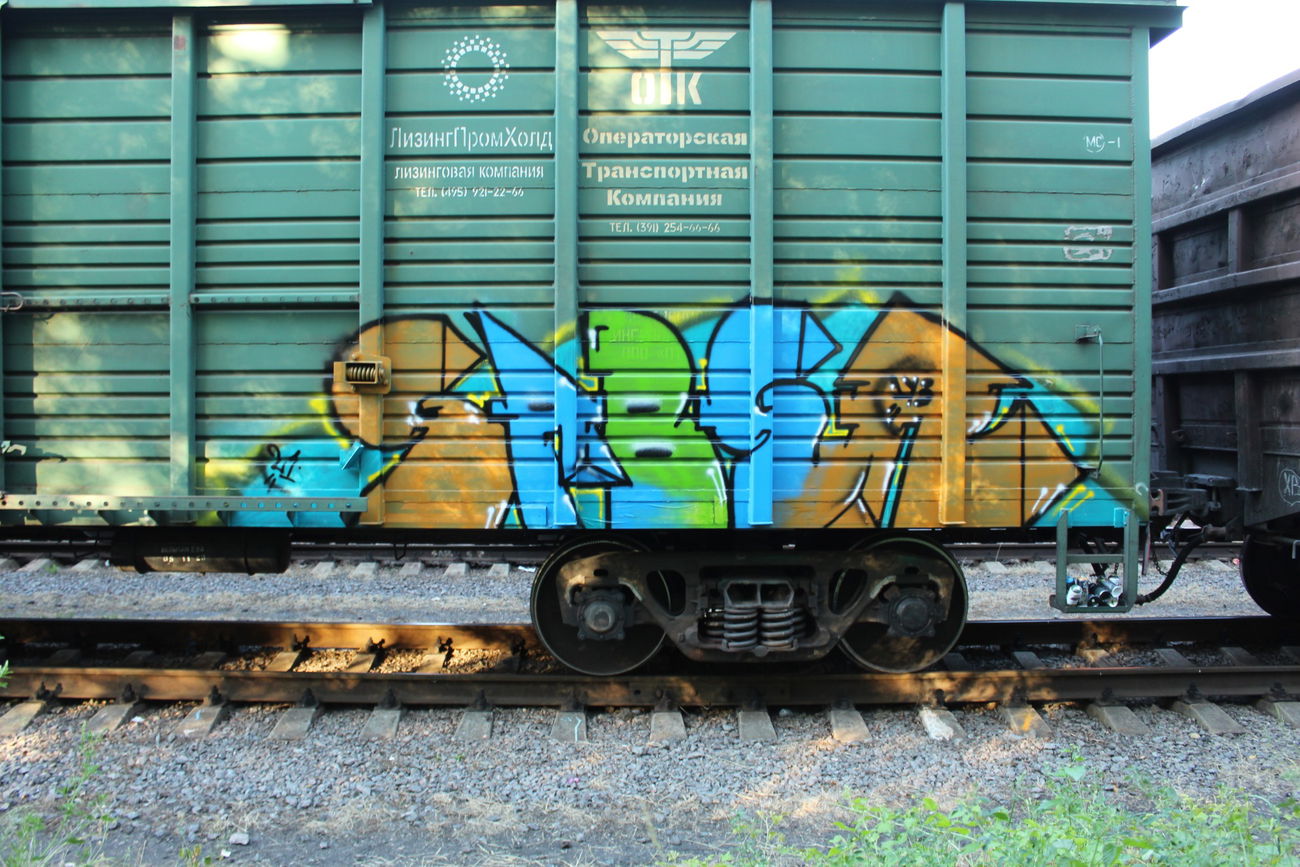 Graffiti Train - Photo by 5483r143 - freight, fr8 (2021)