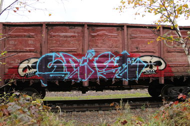 Graffiti Train - Photo by 5483r143 - FREIGHT (2019)