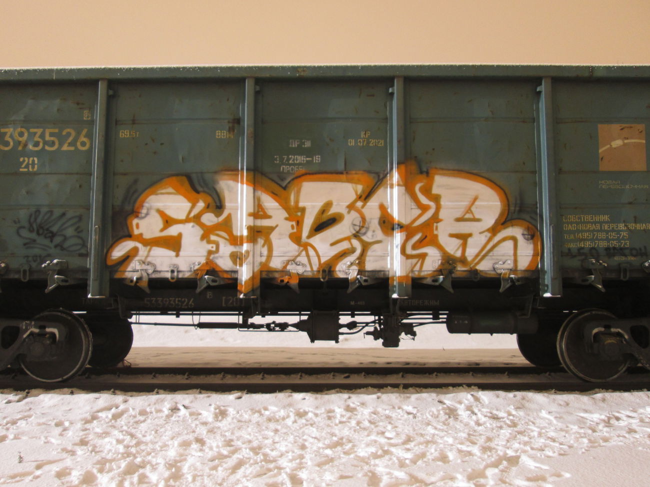 Graffiti Train - Photo by 5483r143 - freight (2016)