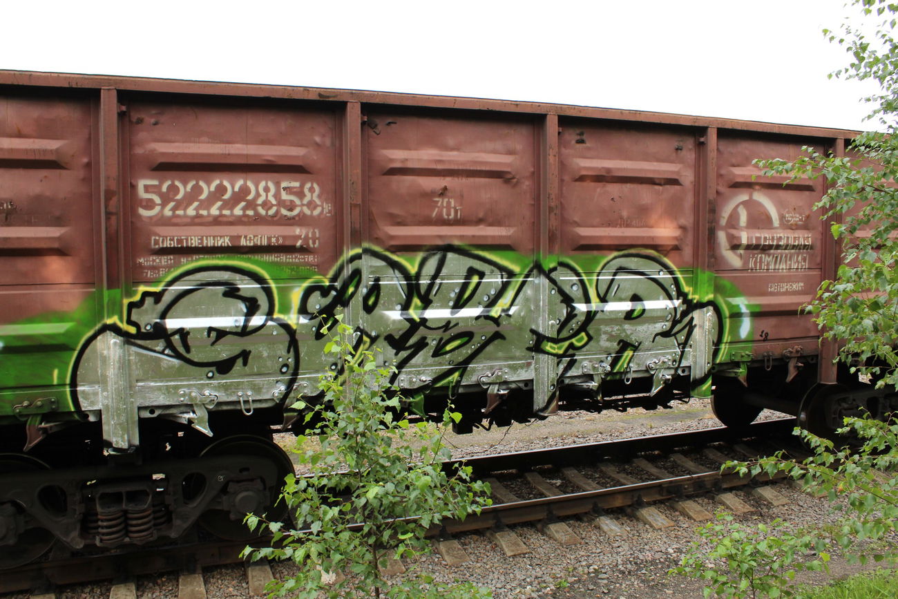 Graffiti Train - Photo by 5483r143 - freight (2018)