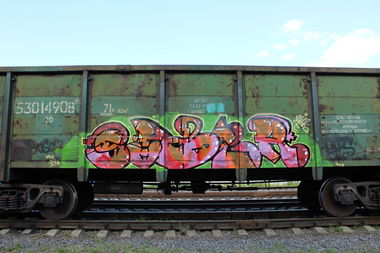 Graffiti Train - Photo by 5483r143 - freight (2018)