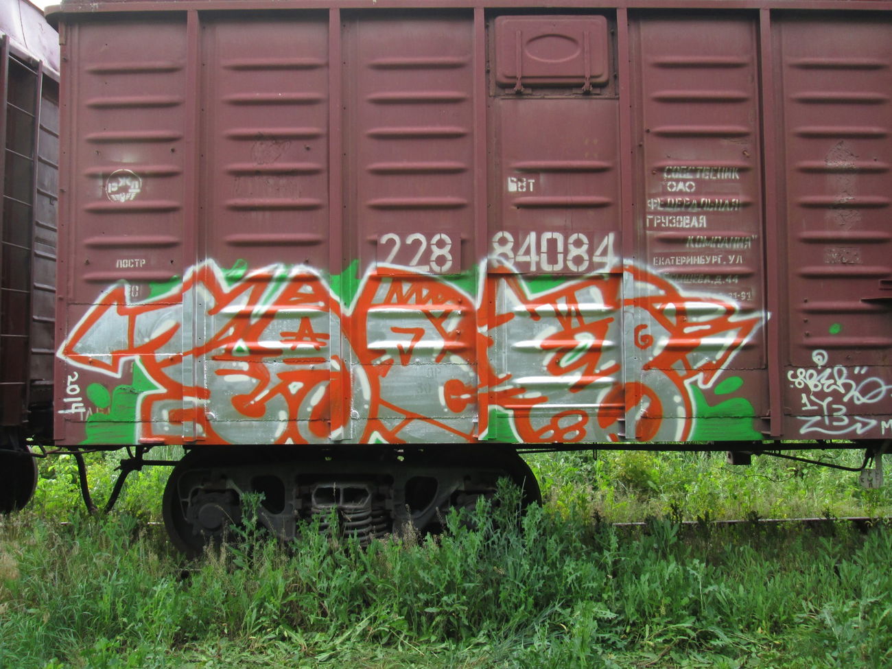 Graffiti Train - Photo by 5483r143 - freight (2014)