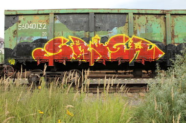 Graffiti Train - Photo by 5483r143 - freight (2020)